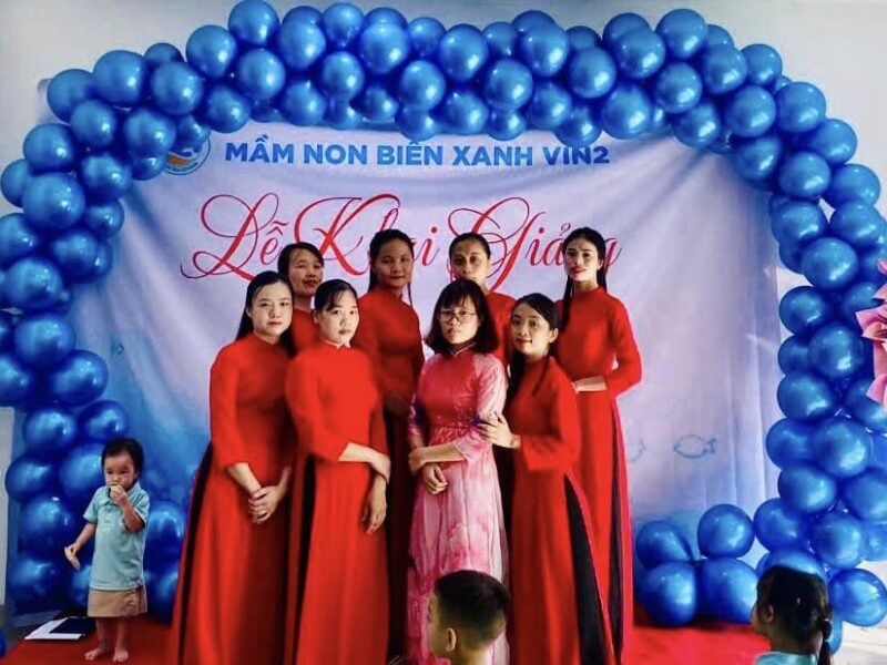 Khai giảng năm học mới của Trường Mầm Non Biển Xanh - Ảnh 1