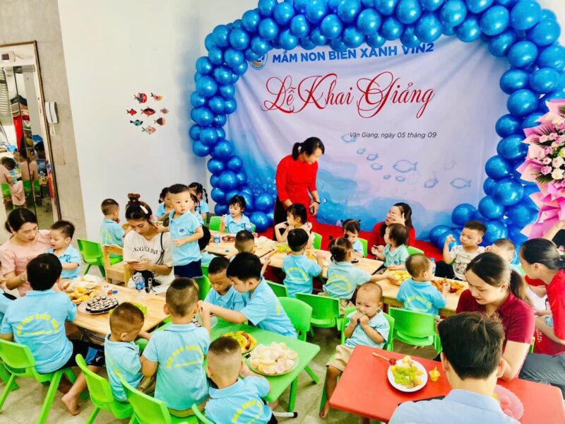 Khai giảng năm học mới của Trường Mầm Non Biển Xanh - Ảnh 3