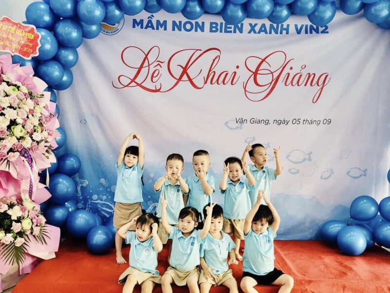 Khai giảng năm học mới của Trường Mầm Non Biển Xanh - Ảnh 6